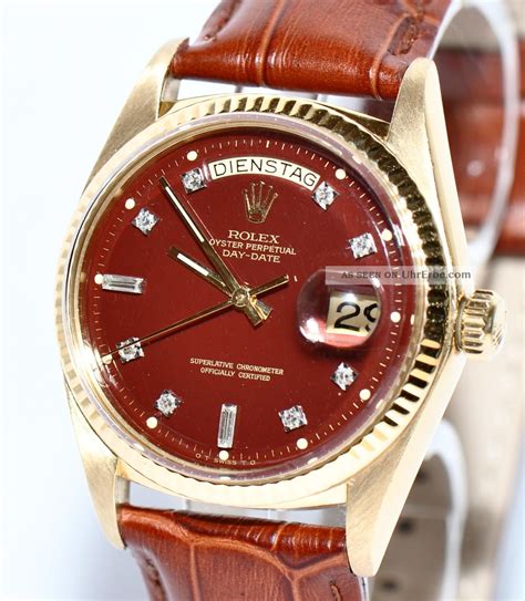 alte rolex mit lederarmband|Rolex Vintage.